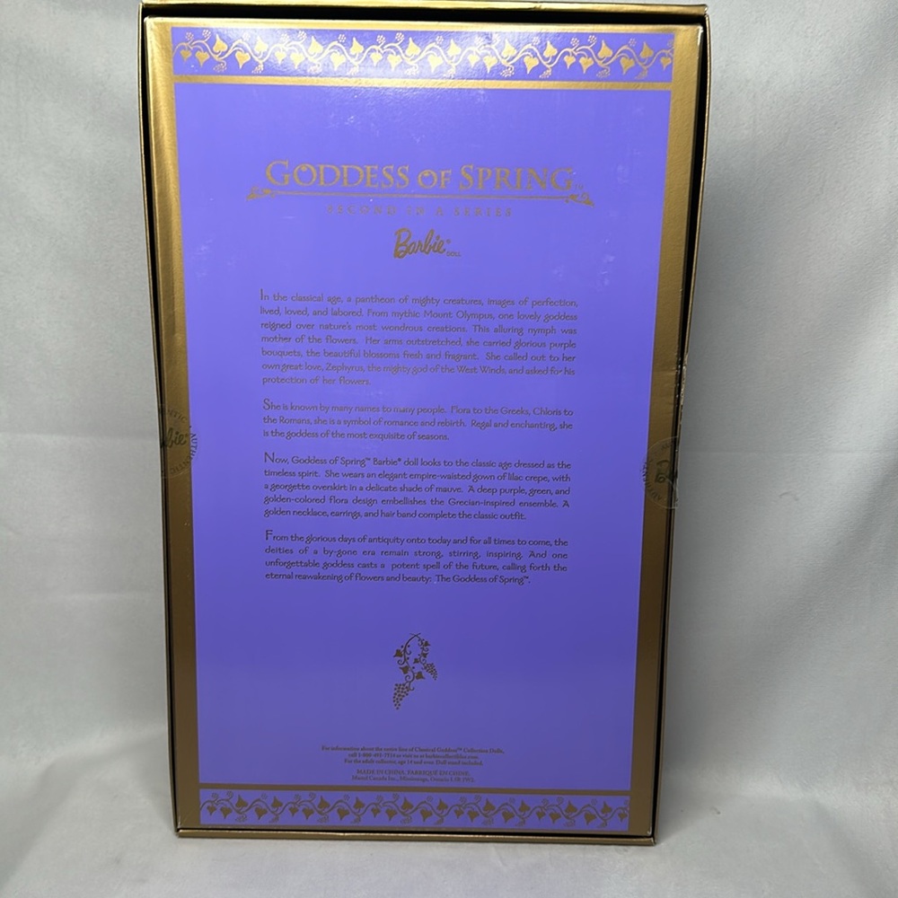 Barbie Goddess of Spring Doll - (PRICE IS FIRM!) - Picture 4 of 5